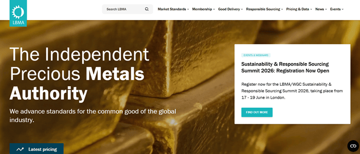 LBMA(ロンドン地金市場協会)