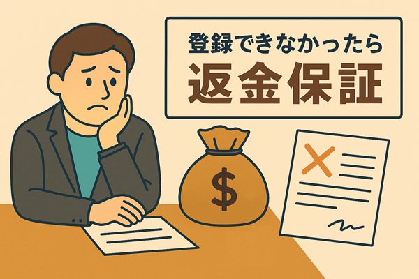 「返金保証」??