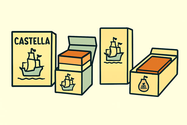 オランダ船と称する帆船の図形