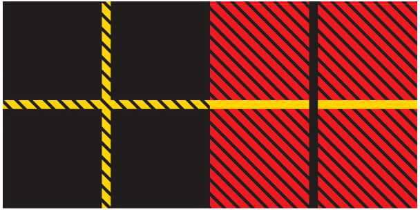 赤色タータンチェックの商標