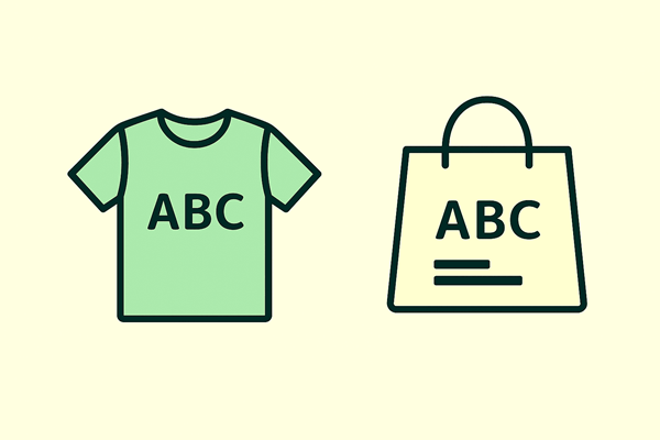 ブランド名として使用している例