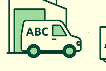 宅配サービスの提供を受ける者の利用に供する物に標章を付したものを用いて役務を提供