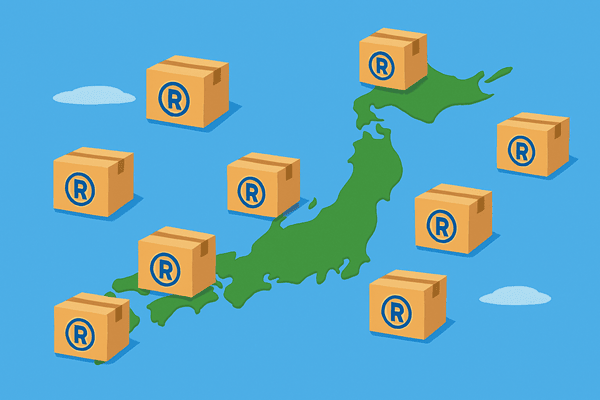 商標権は日本全国