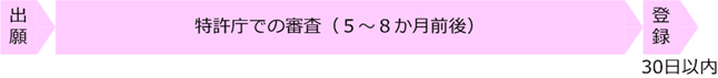 商標登録の期間