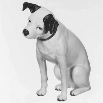 ビクターの犬の立体商標