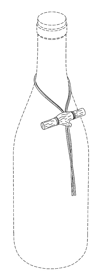 ワインボトルの位置商標